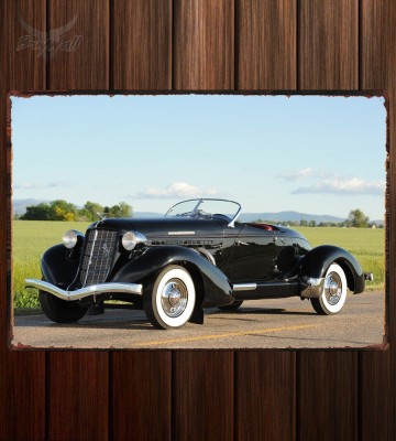 Металлическая табличка Auburn 852 SC Speedster